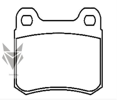 Car Accessories for Auto Brake Pads MERCEDES BENZ 190 W201 Saloon OE 001 420 01 20