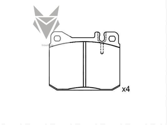 Auto Brake Pads MERCEDES BENZ Coupe Kombi Estate S-Class SL Saloon OE 0014209920