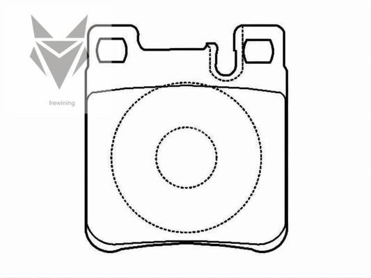Auto Brake Pads MERCEDES BENZ CLK Convertible E-Class Estate S-class 0024204620