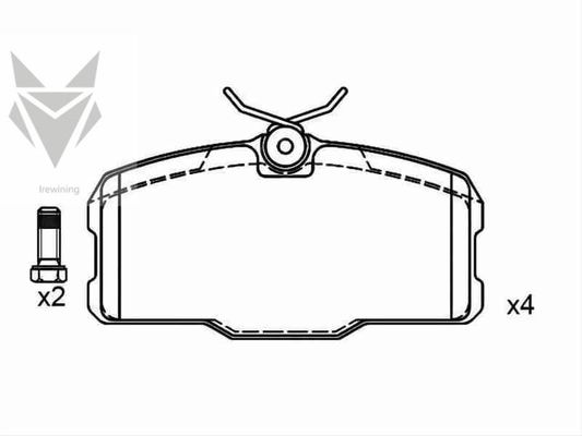 Auto Brake Pads MERCEDES BENZ S-Class Coupe SL 000 420 46 20 Car Brakes Accessories
