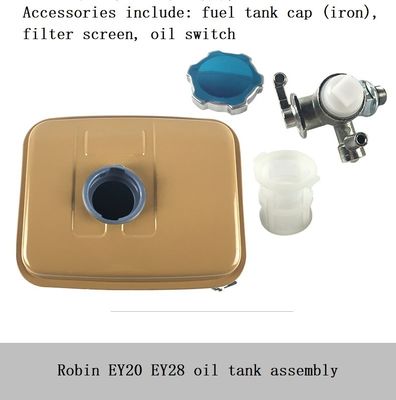 3.8L 5.5L Fuel Tank Assembly , Robin EY20 EY28 Oil Tank Assy With Switch Filter Cover