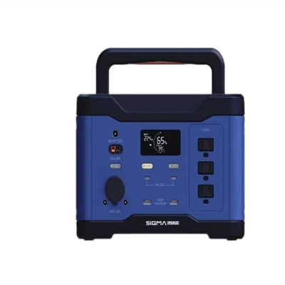 LifePO4 Portable Electric Power Station 700W 120V Pure Sine Wave