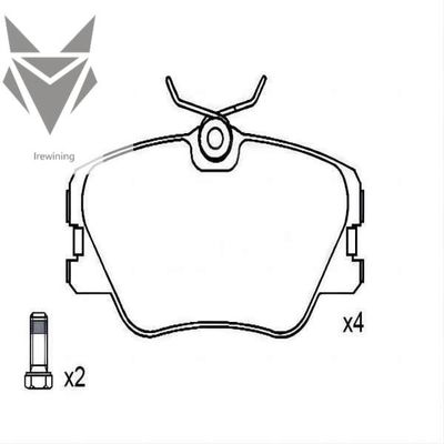 Auto Brake Pads MERCEDES BENZ Saloon Estate Coupe Convertible E-CLASS 0004209920