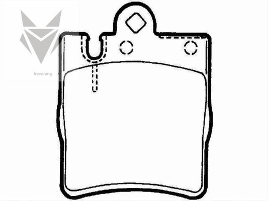 Auto Brake Pads MERCEDES BENZ E-Class W210 CLK Convertible A208 002 420 52 20