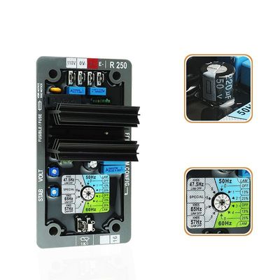 Generator Voltage Regulator Parts AVR R250 AC Brushless Regulator Board Automatic AVR